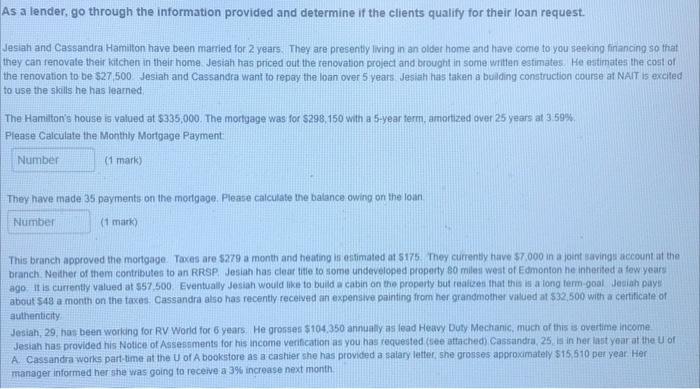 This is one big question please answer all it will really help