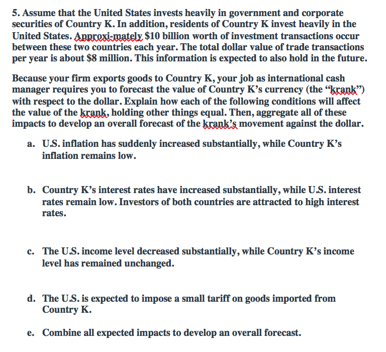 Please type it through a computer, not by handwriting 5. Assume