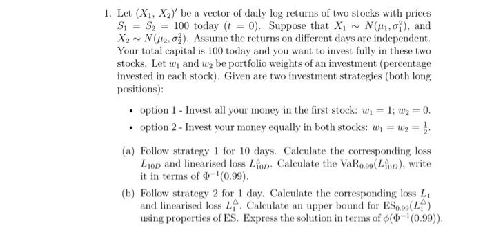 please help me solve the 1(b) please. I have already get 1(a).