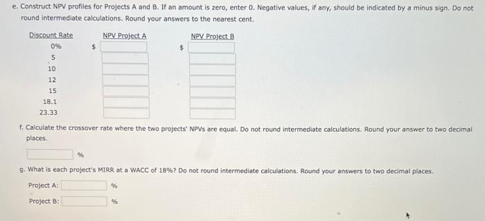 d, and then the answers to e,f, and g. a. What is