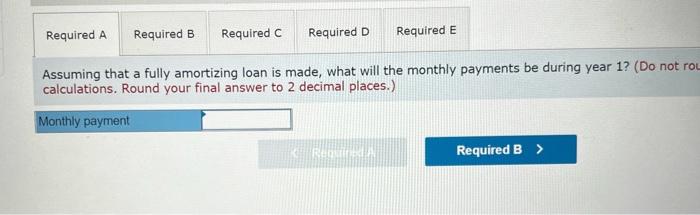 rate of 6 percent for 30 years with an annual reset date.