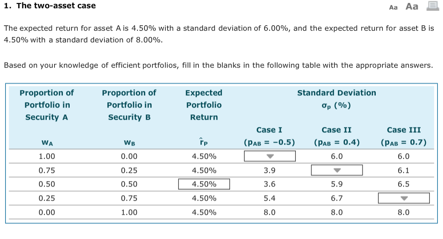  Please fill up three remaining values on table. Thanks. 1. The