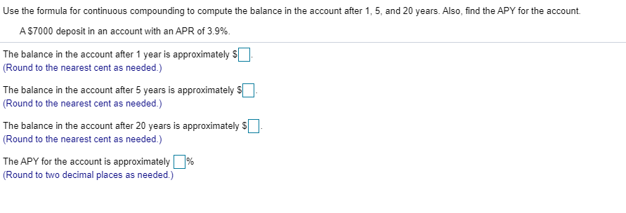 Can you help me solve this please? Use the formula for continuous