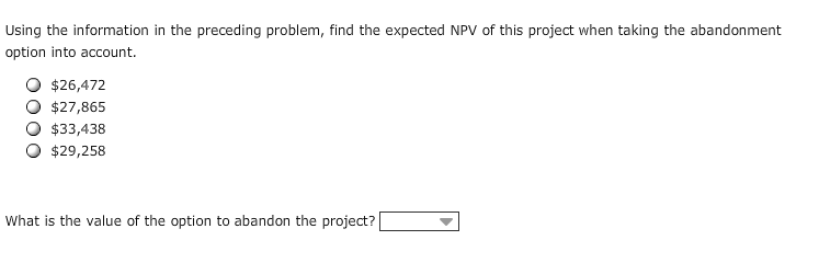 initial investment of $7,000. The base-case cash flows for this project are