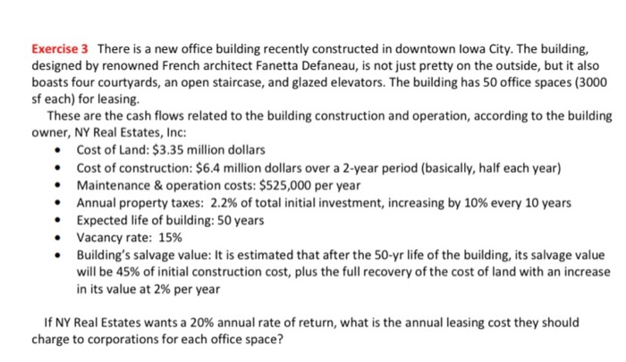 advance here js rhe rest of the quesfion Exercise 3 There is