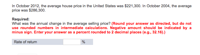 not use rounded numbers in intermediate calculations. Enter your answer as a