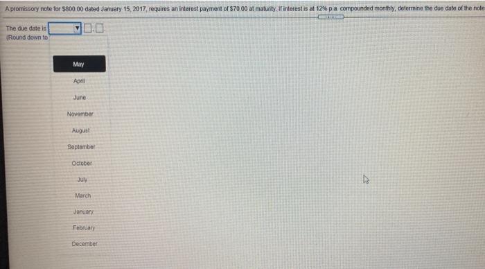 interest payment of 570.00 at maturity. It interest is at 12% pa