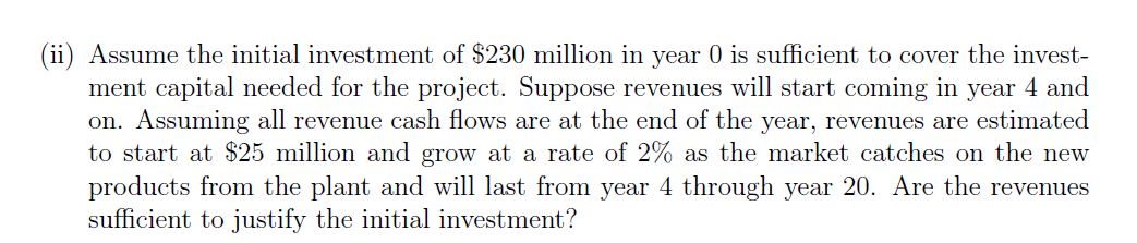  i = 10%, g = 2%, N =16, Discount 3 periods,