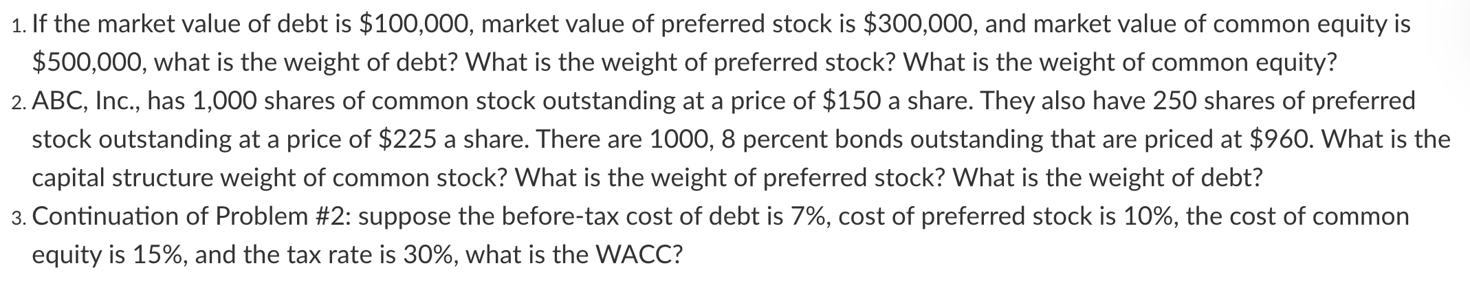 Please solve using excel and show formulas. Please attach a link to