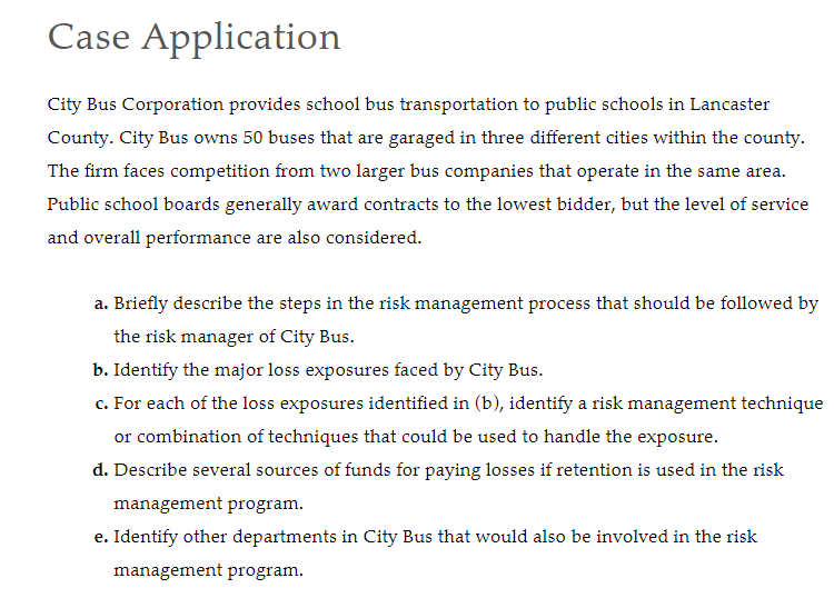 They are listed on page 49. Notice there are three pre-loss objectives
