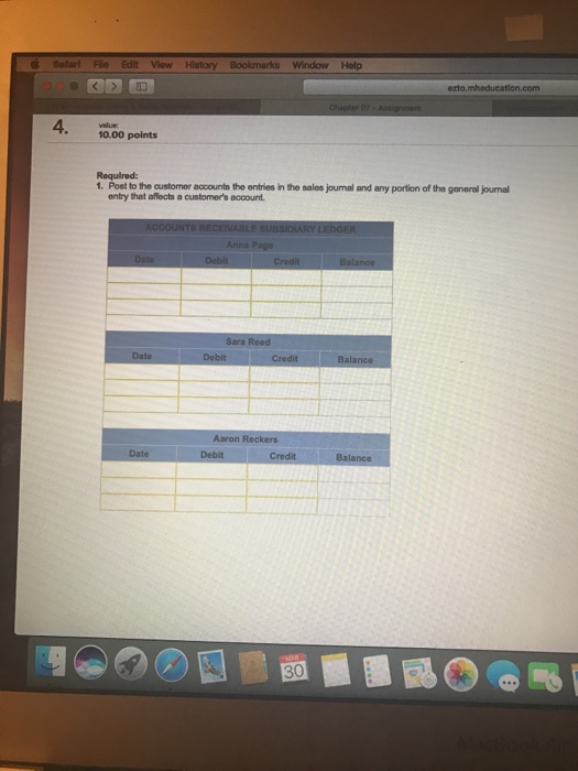 following information applies to the questions despleyed below) At the end of