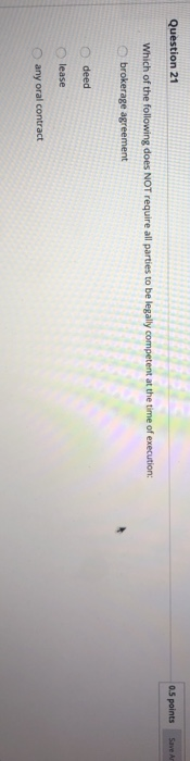 of 40 Question 8 0.5 points Save Answer All 50 states have