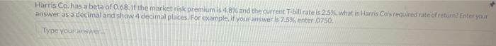  answer as a decimal arid show 4 decimal places. For example,