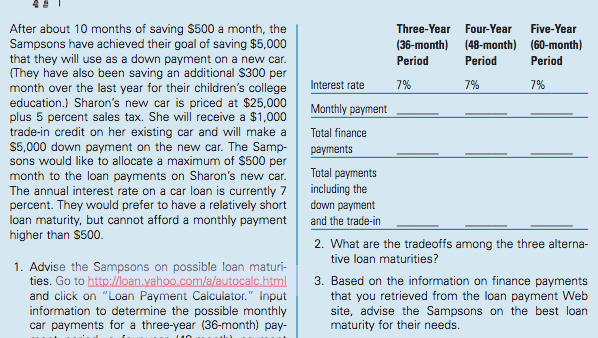 PLEASE fill out the chart and answer the two additional questions attached