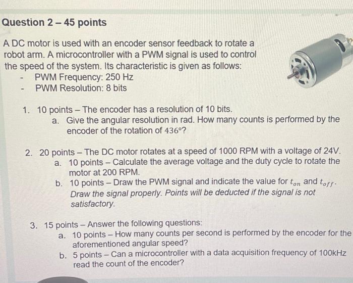 As soon as possiple please Question 2 - 45 points A DC