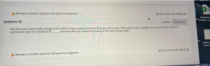  Most Pre.. Moving to another question will save this response. Question