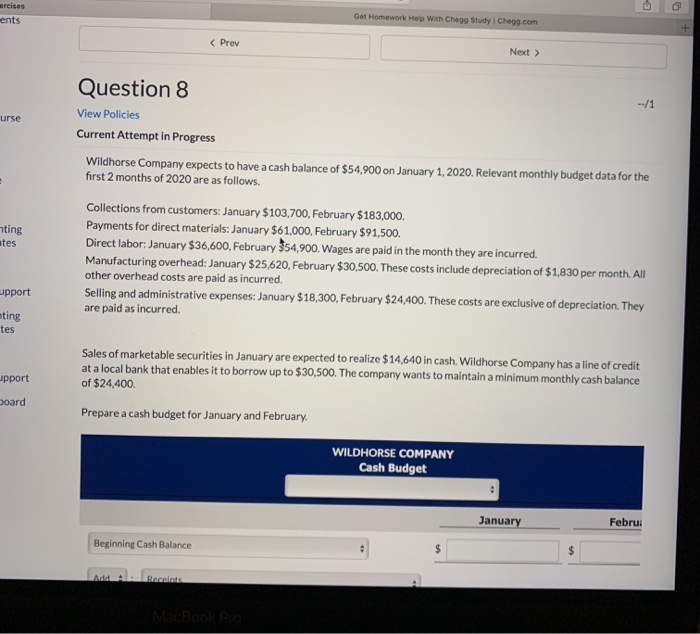  Get Homework Help With Chege Study I Chegg.com nts Question 8