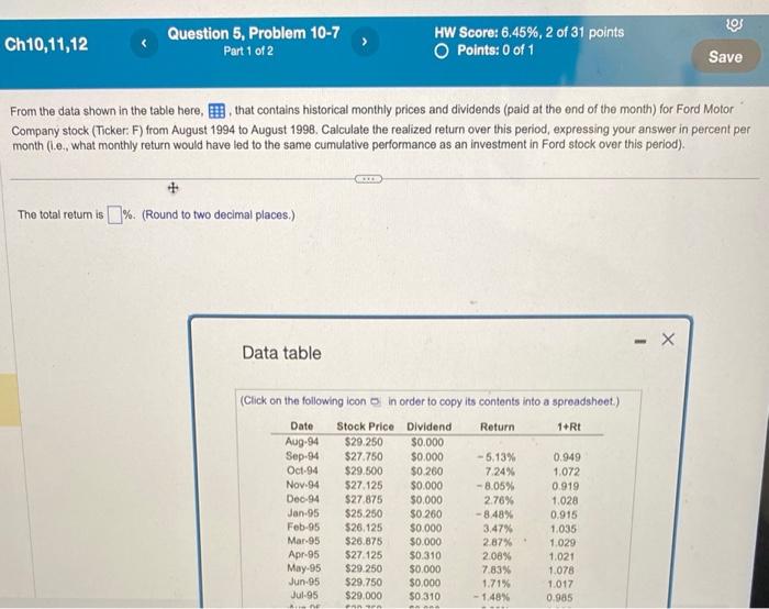  From the data shown in the table here, , that contains