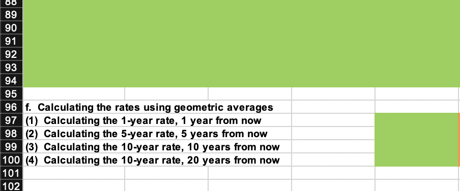 \end{tabular} d. Calculating yields and then constructing a new yield curve graph