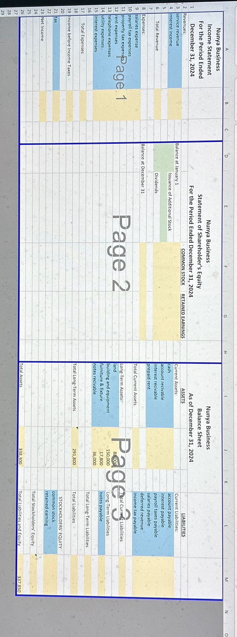  Spread sheet id 9646 