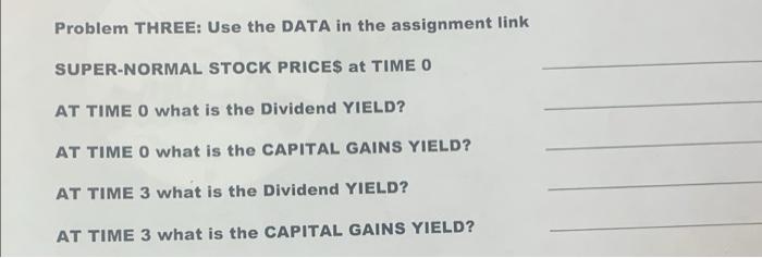 in the THIRD (3) year 12.0000% Constant Growth in Year FOUR (4)