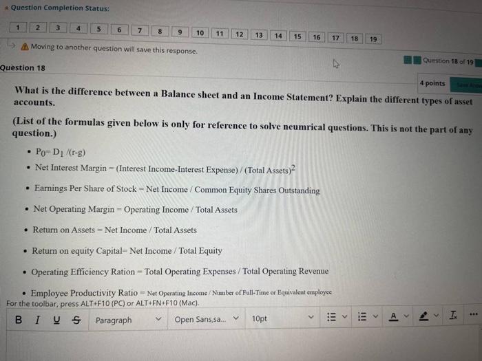 use your keyboard What is the difference between a Balance sheet and