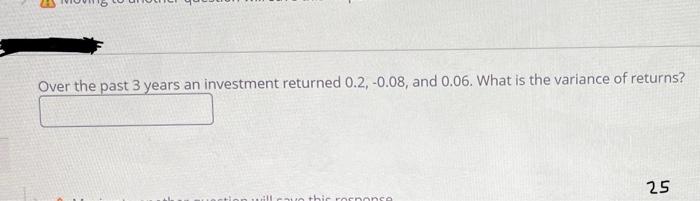 of each year: Noc expect to eam an annual rate of 9.