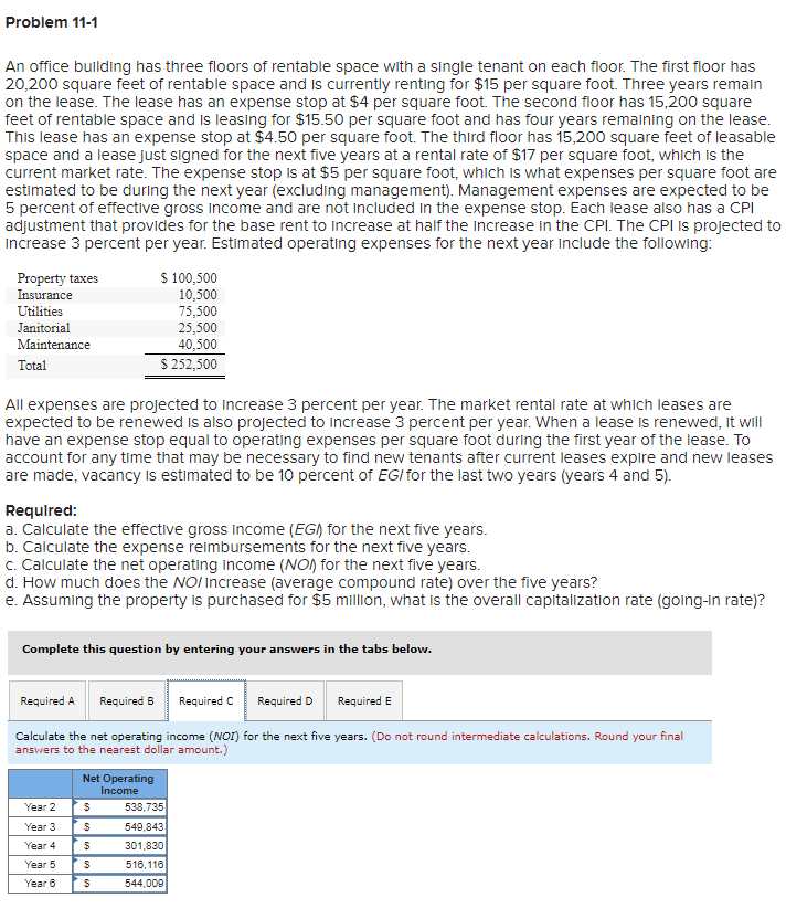 The first floor has 20,200 square feet of rentable space and is