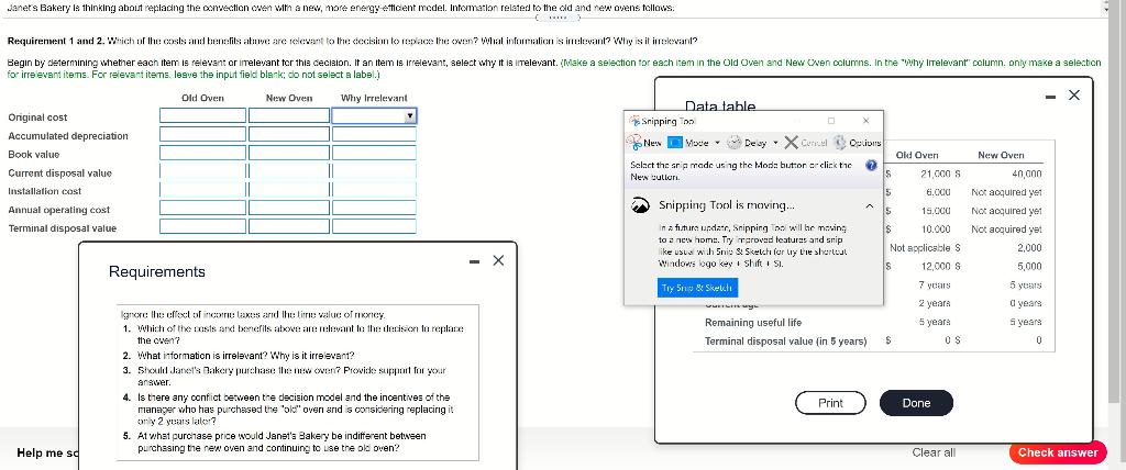 Old MathJax webview Janet's Bakery Is thinking about replacing the convection even