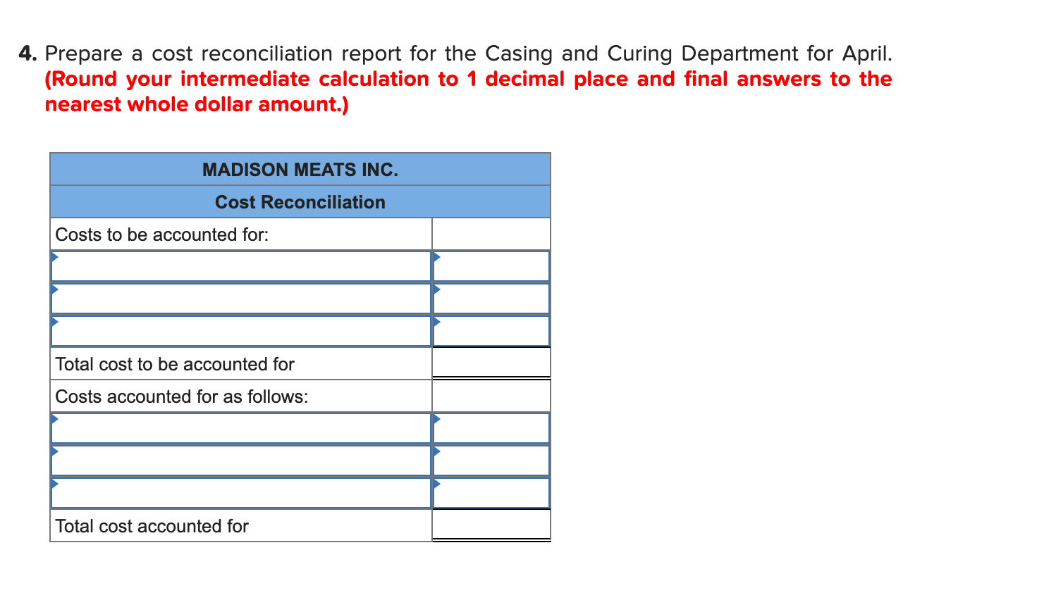 Department, meats are prepared and ground and then mixed with spices. The