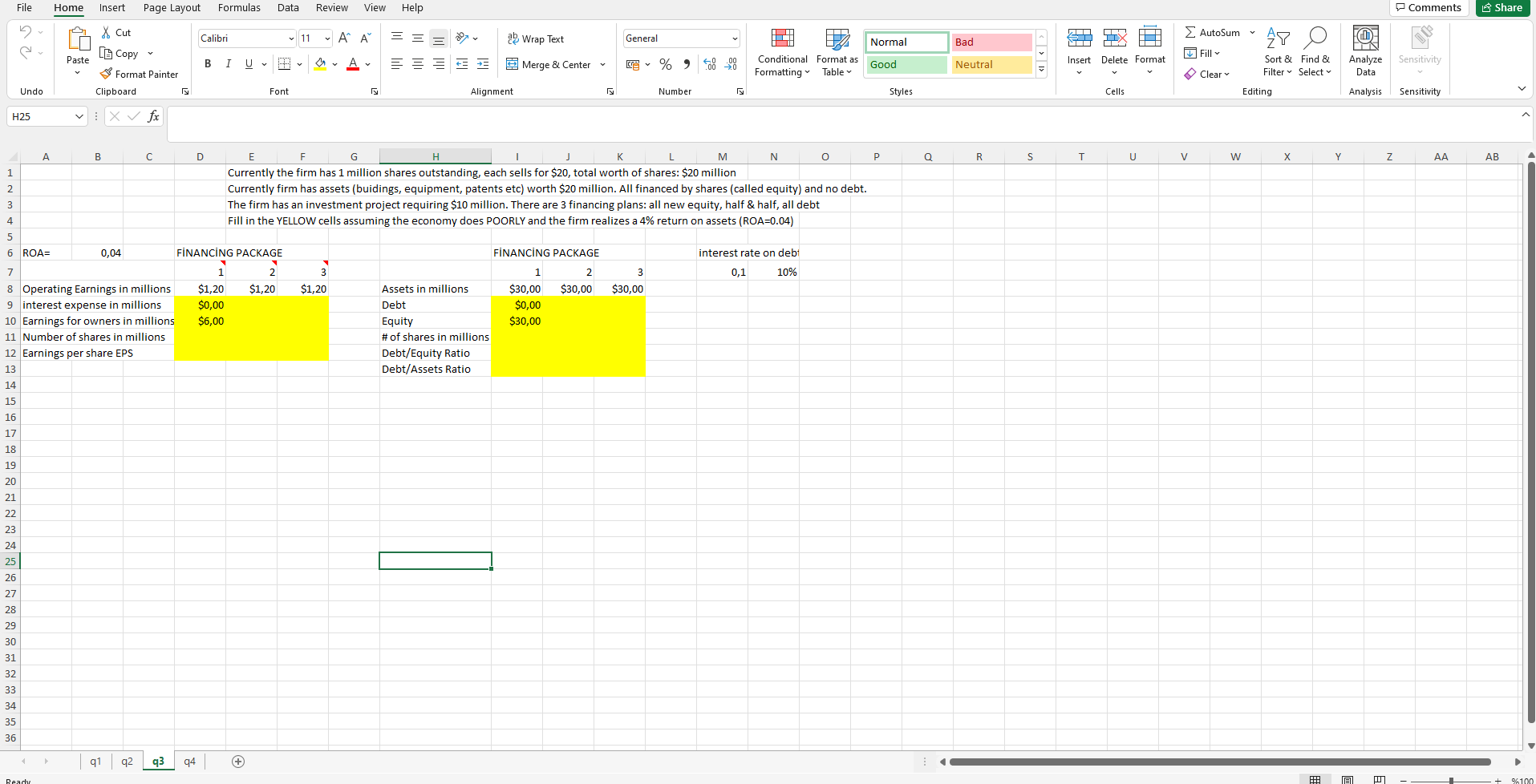  File Home Insert Page Layout Formulas Data Review View Help Comments