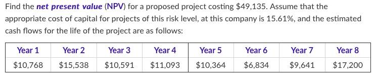 Please show how to do with excel and show work, I