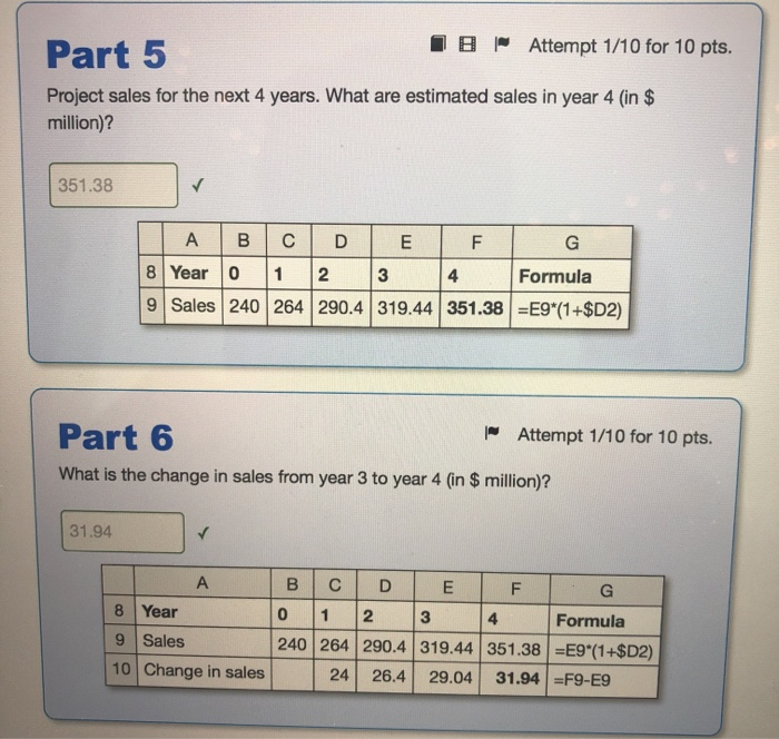 pts. What was the profit margin in the most recent year? 0.025