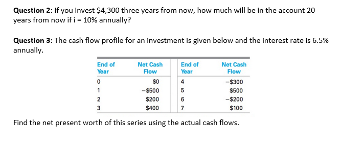 in the cash flow diagrams, based on the time value of money