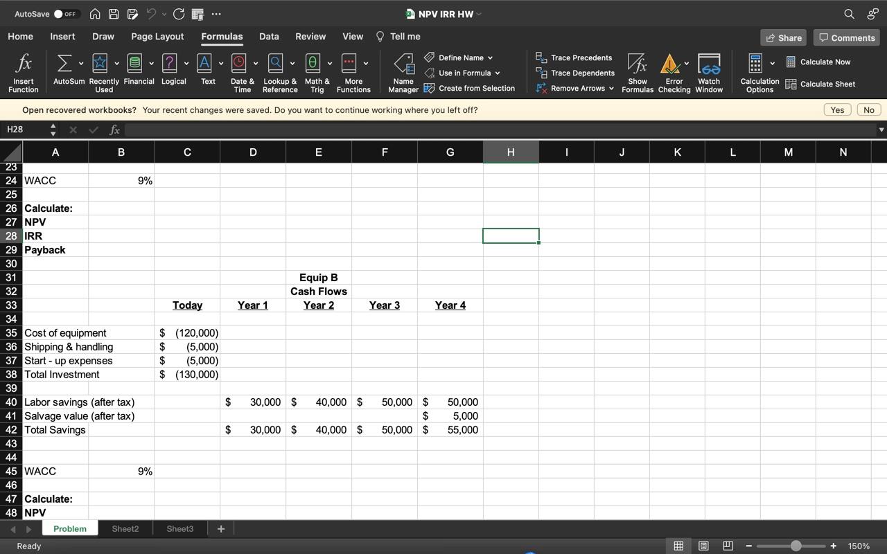 Insert AutoSum Recently Financial Logical Text Date & Function Used B27 11