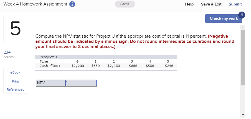 of capital is 9 percent. (Do not round intermediate calculations and round