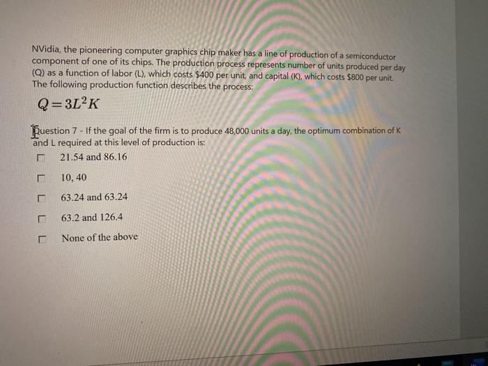  NVidia, the pioneering computer graphics chip maker has a line of