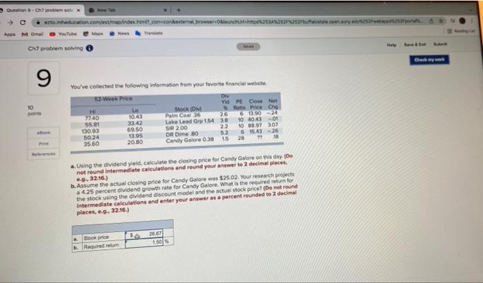  wboard Question problems 9 erto meducation.com extimainder.com content Ape M Oma