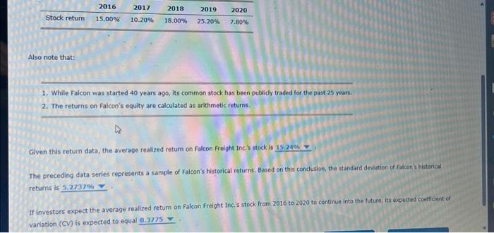 help with this please! Also note that: 1. While Falcon was started