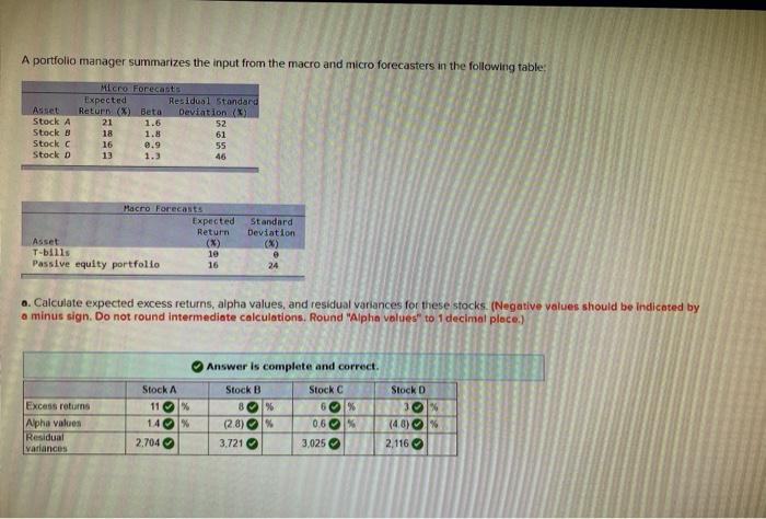 was completed. Question is to answer parts B, C, D, and E