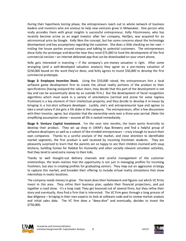 submitted on D2L prior to the start of class Due Date Objective: