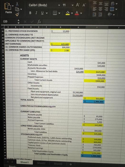 Asset Utilization Ratios - Accounts Recelvable Tumover = Sales (Credit)/Accounts Recelvable (X)