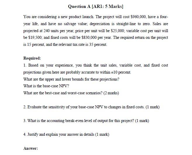 Note : Answers should be Computerized ( Word or Excel Version