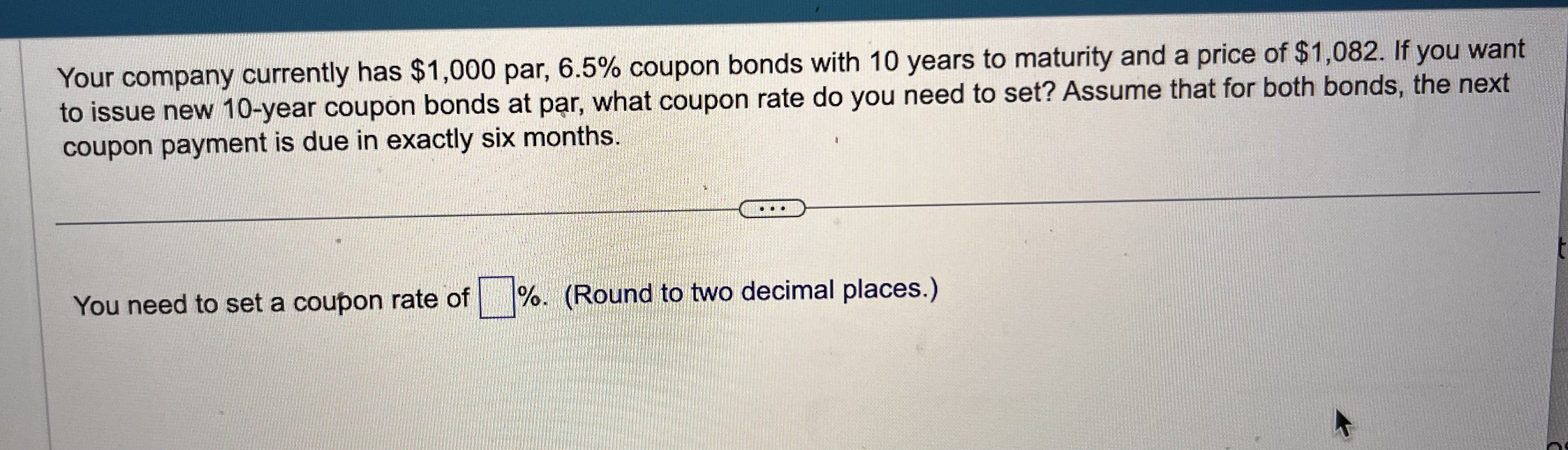 Please help me solve!! Will thumbs up! Your company currently has $1,000