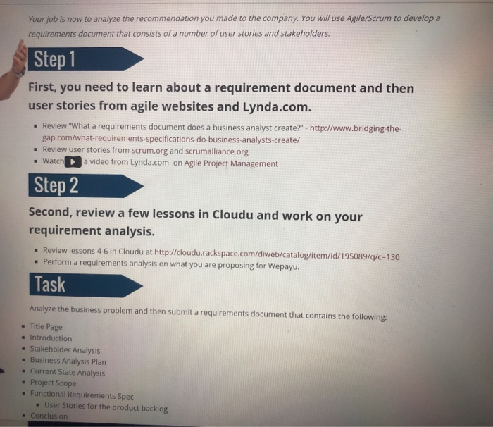 any banking case and then to analyze that banking case with the