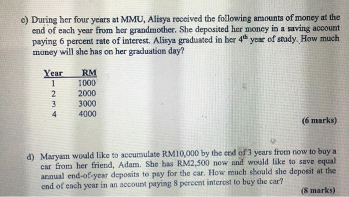 next year. Then you wait two more years (until 4 years from