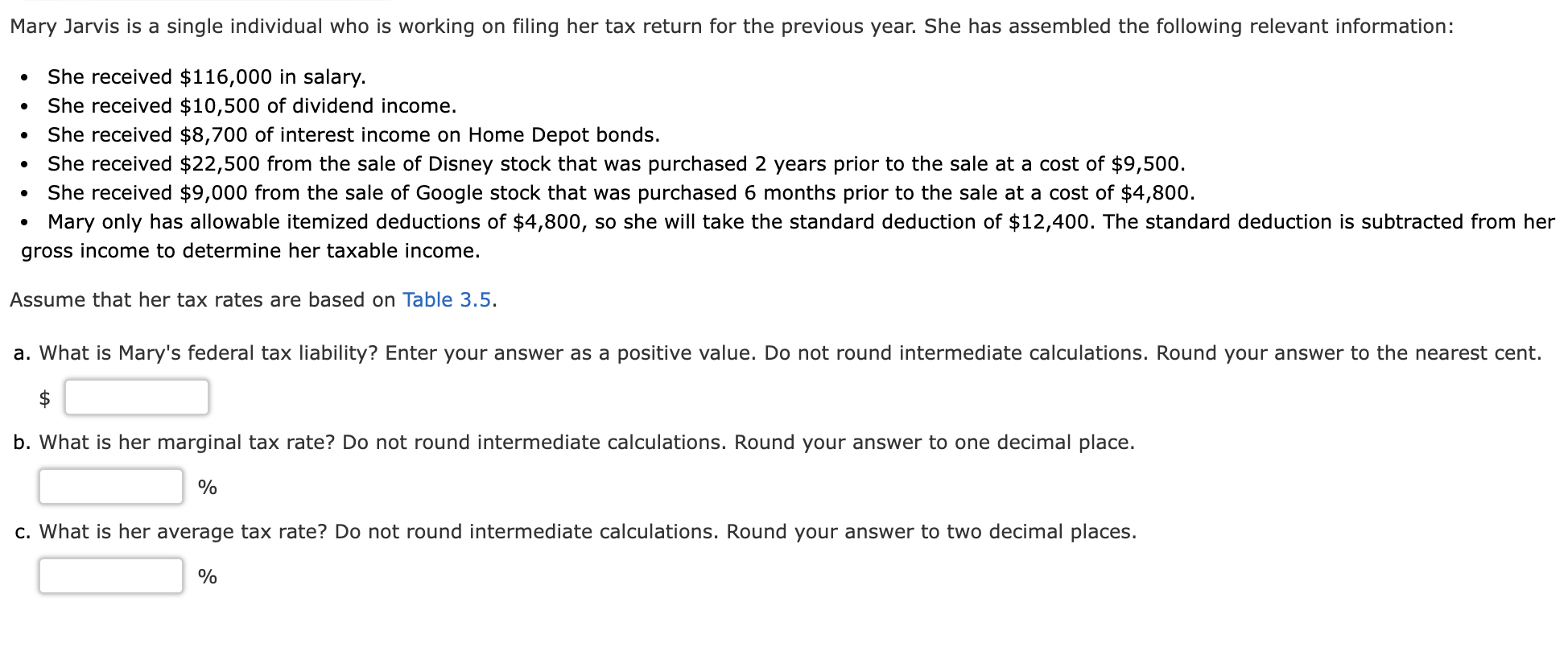 Please answer all parts and bold will like if correct please highlight