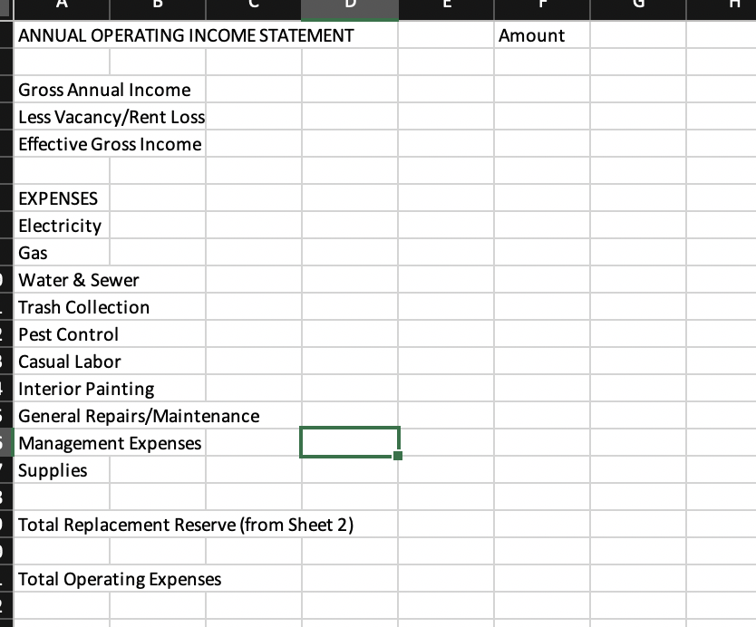 STUDY: You intend to purchase a duplex for $200,000 and obtain an