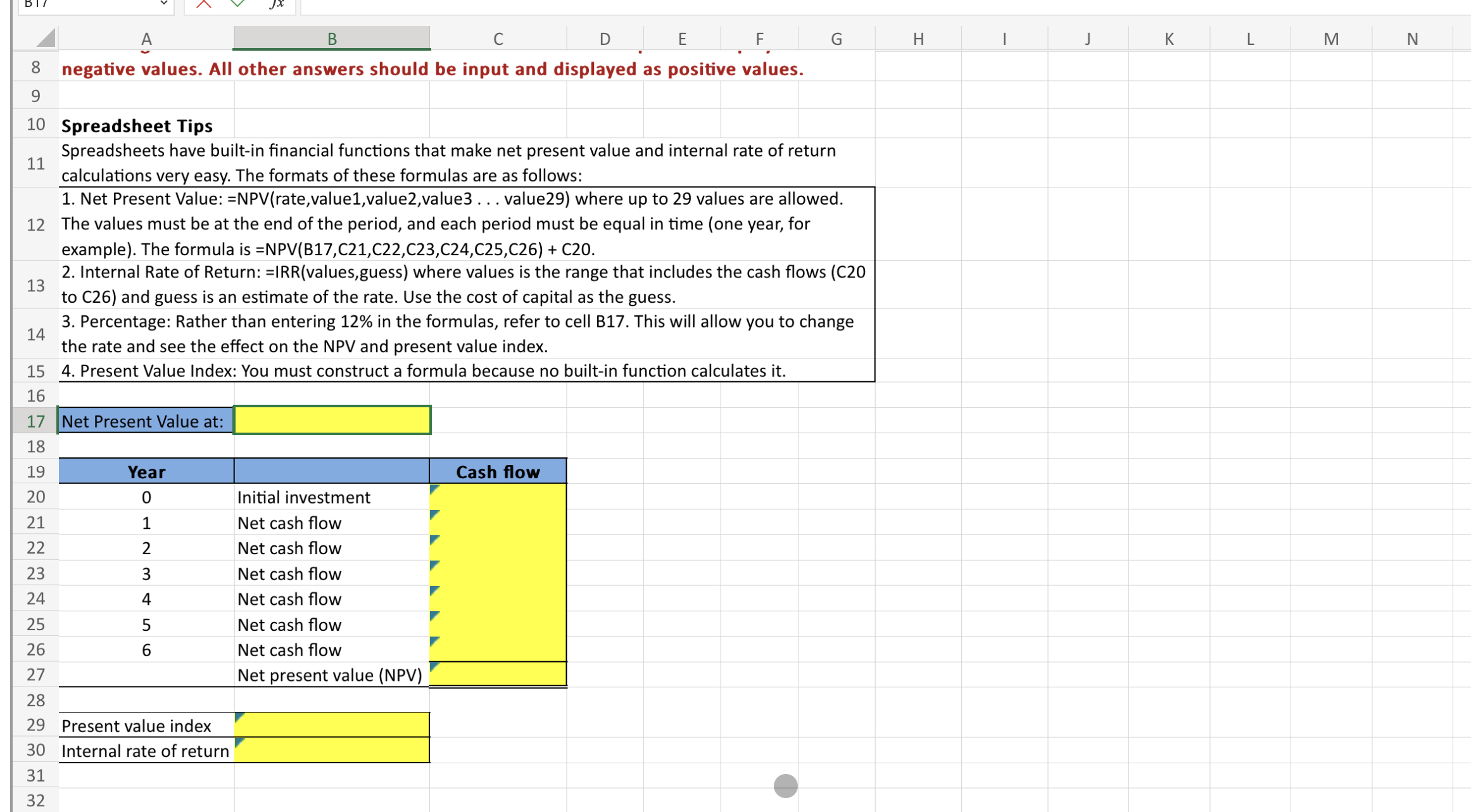 then answer example (B4+B5) 317 A B C D G H K