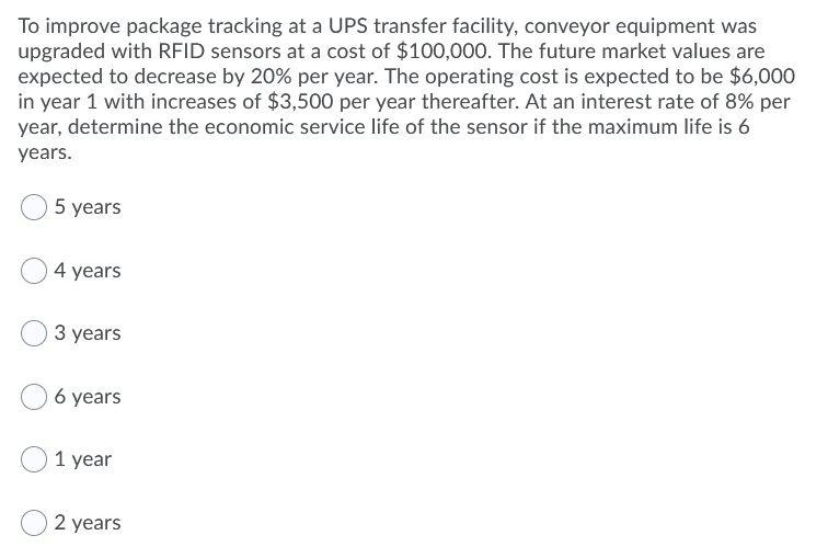  To improve package tracking at a UPS transfer facility, conveyor equipment